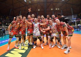 Perugia celebra la vittoria