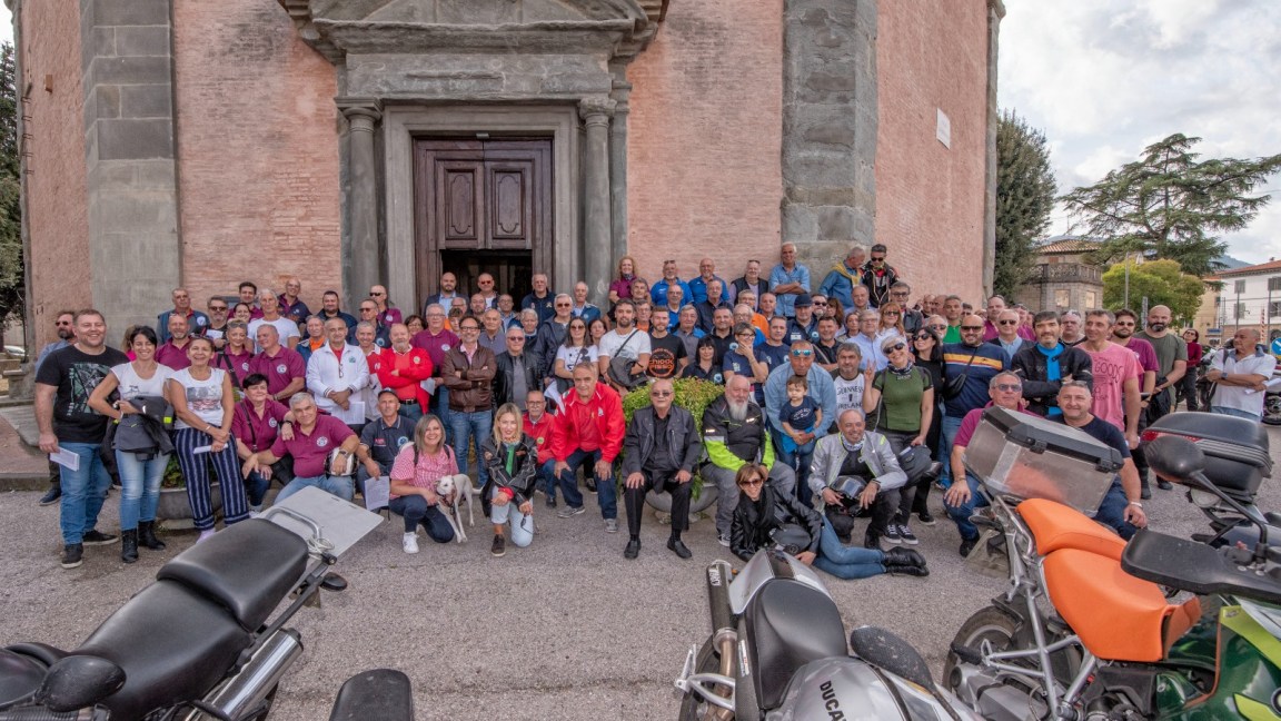 La Messa del motociclista di Umbertide (foto Paolo Ippoliti)
