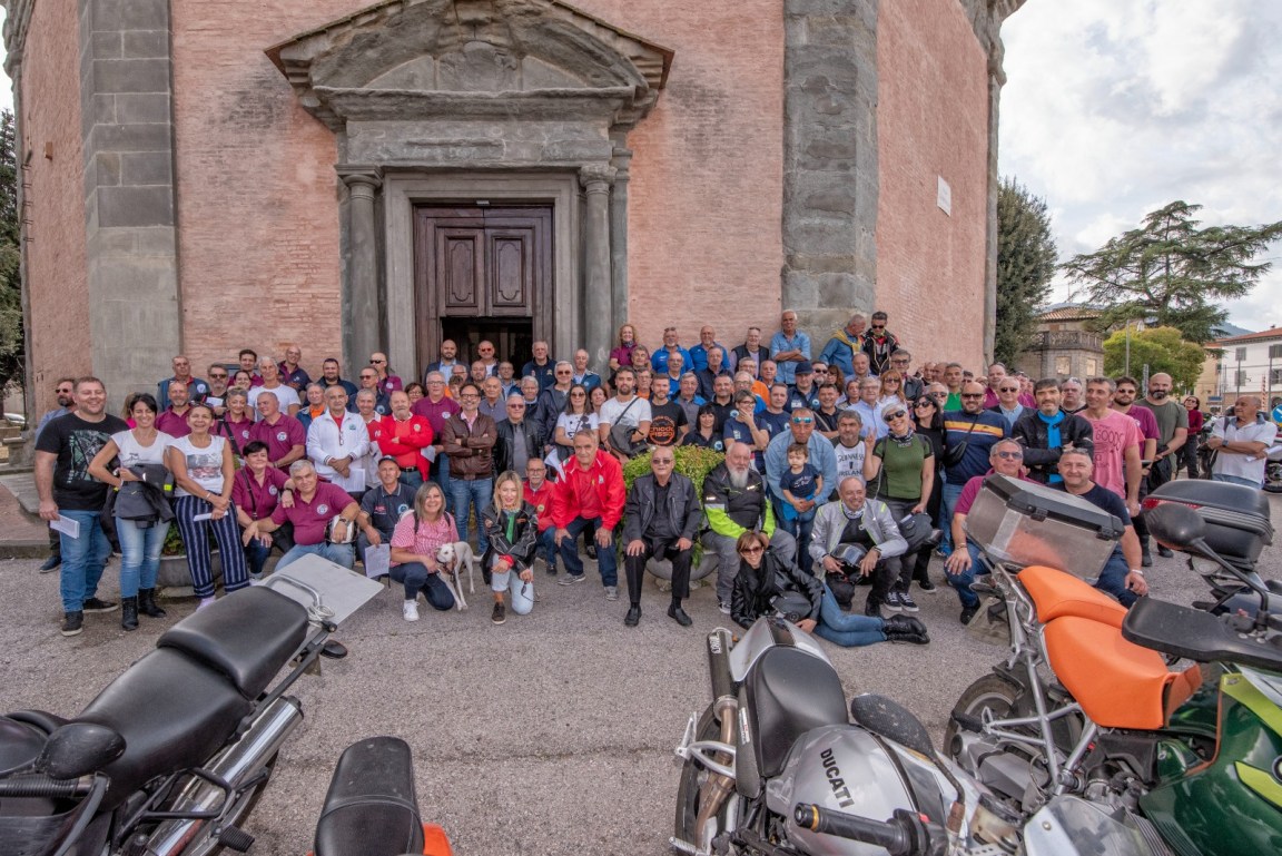 La Messa del motociclista di Umbertide (foto Paolo Ippoliti)