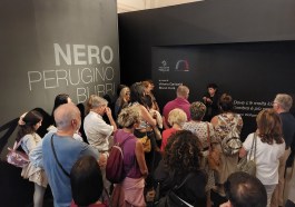 Mostra NERO Perugino Burri