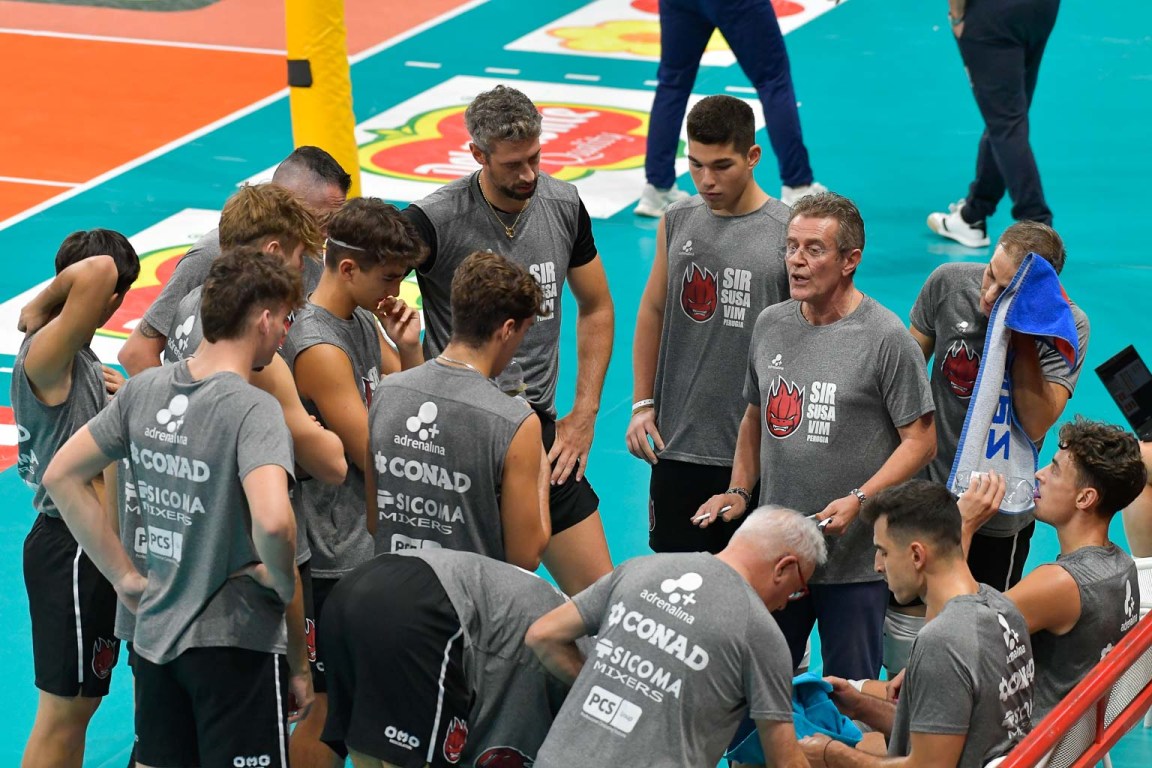 Sir Perugia allenamento