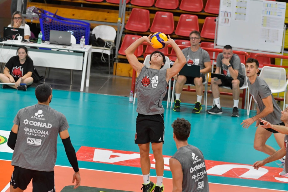 Sir Perugia allenamento