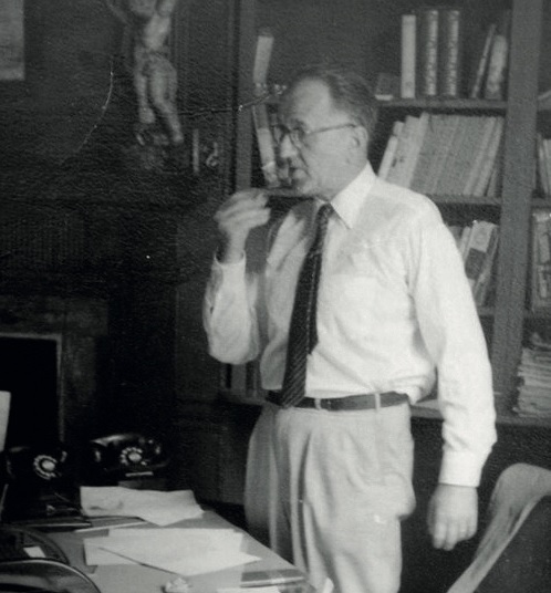 Uguccione Ranieri di Sorbello nel suo Ufficio di New York 1954