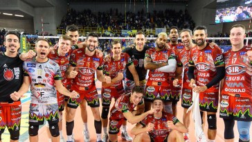 Rana VERONA vs Sir Susa Vim PERUGIA, 7ª giornata girone di andata regular season Superlega Credem Banca - Campionato italiano di Pallavolo Maschile - Volley Volleyball presso Pala AGSM AIM Verona IT, 26 novembre 2023. Foto: Michele Benda [riferimento file: 2023-11-26/_MB62411]