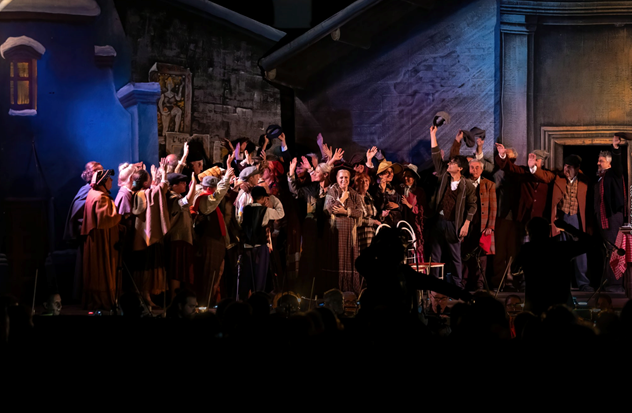 Il coro lirico dell'Umbria (foto Claudia Joan)
