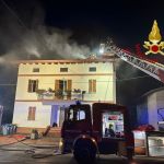 incendio tetto Colombella