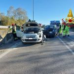 Incidente stradale allo svincolo di Collestrada