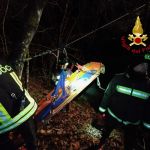 Recupero corpo nel fiume della Gola del Bottaccione