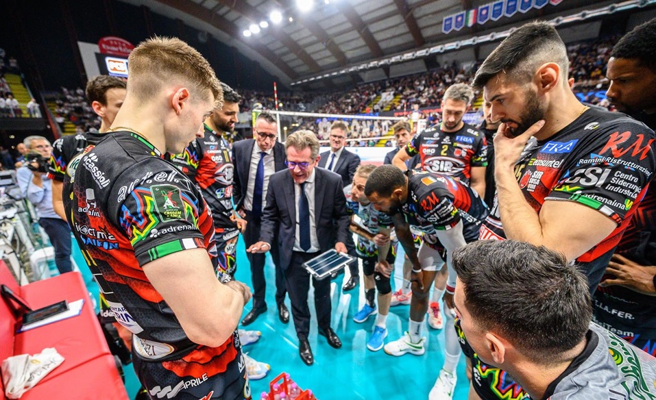 Sir Susa Vim PERUGIA vs Allianz MILANO, 11ª giornata girone di andata regular season Superlega Credem Banca - Campionato italiano di Pallavolo Maschile - Volley Volleyball presso PalaBarton Perugia IT, 26 dicembre 2023. [ID: 20231226/_MB64226] Foto: MICHELE BENDA