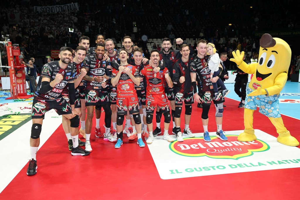 Sir Susa Vim Perugia x Allianz Milano 27.gen.2024 semi finale Coppa Italia durante Sir Susa Vim Perugia - Allianz Milano, Semifinale Del Monte® Coppa Italia SuperLega - Pallavolo Maschile, Volley Volleyball presso Unipol Arena Casalecchio di Reno, Bologna IT, 27 gennaio 2024. Foto: Michele Benda [riferimento file: 2024-01-27/2S1A6998]