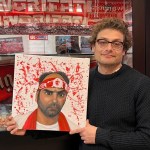 Il ritratto di Mimmo (foto da Facebook/Museo Ac Perugia Calcio)