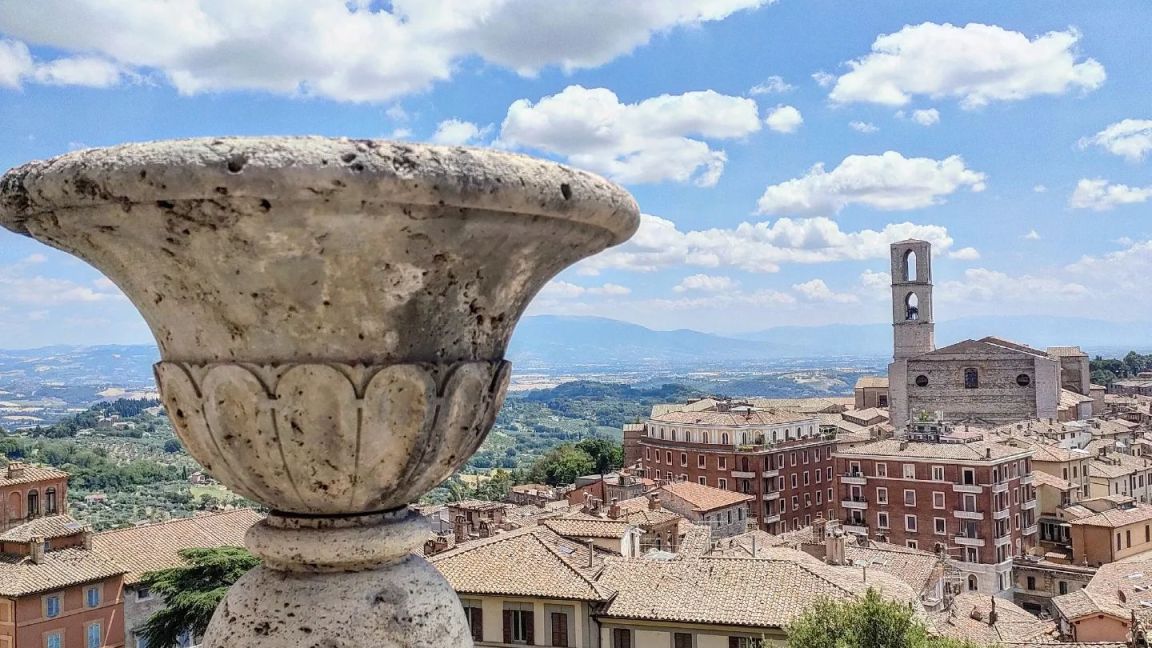 Perugia centro storico panorama_foto foto fracec