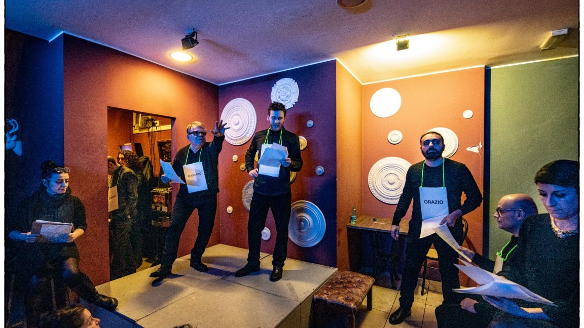 La stagione teatrale itinerante dell'Accademia dei Riuniti (foto di Paolo Ippoliti)