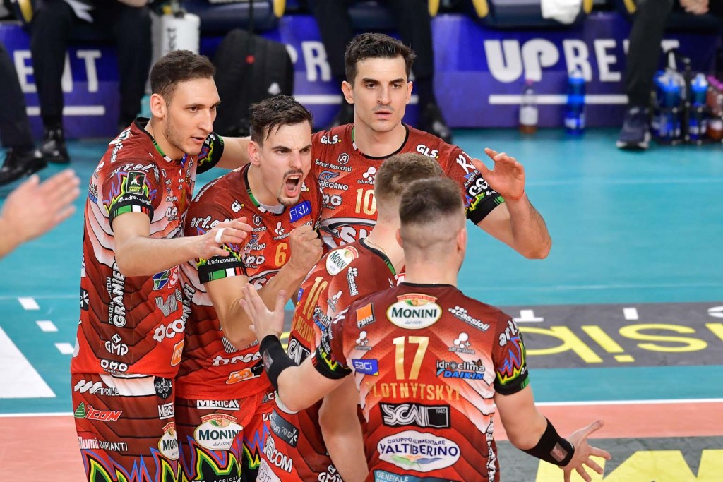 Rana VERONA vs Sir Susa Vim PERUGIA, Gara 2 Quarti di Finale Play-Off Superlega Credem Banca - Campionato italiano di Pallavolo Maschile - Volley Volleyball presso Pala AGSM AIM Verona IT, 10 marzo 2024. Foto: Michele Benda [riferimento file: 2024-03-10/_MB58238]