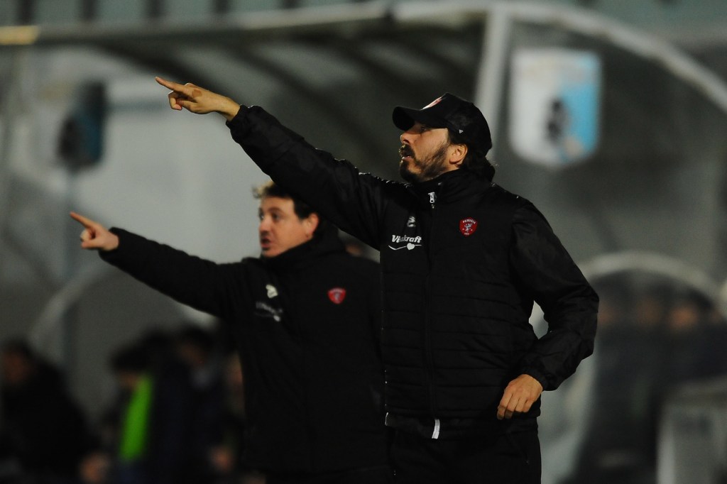 Mister Formisano durante Entella-Perugia - 7oz.©RIPRODUZIONE VIETATA