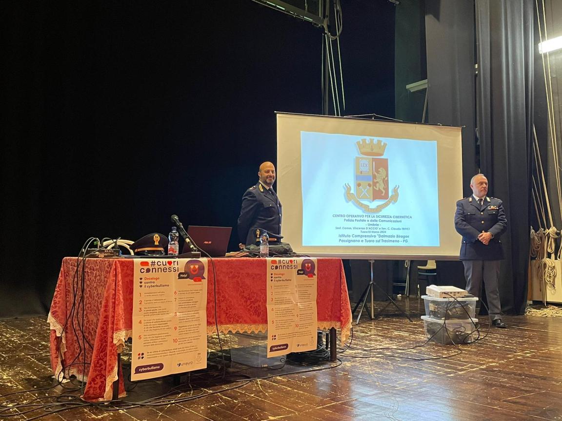 polizia scuola Tuoro