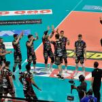Sir Susa Vim PERUGIA vs Mint Vero Volley MONZA, Gara 3 Finale Scudetto Play-Off Superlega Credem Banca - Campionato italiano di Pallavolo Maschile - Volley Volleyball presso PalaBarton Perugia IT, 25 aprile 2024. [ID: 20240425/_MB58278] Foto: Michele Benda