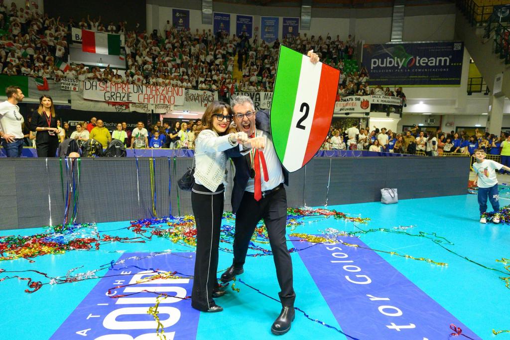 Mint Vero Volley MONZA vs Sir Susa Vim PERUGIA, Gara 2 Finale Scudetto Play-Off Superlega Credem Banca - Campionato italiano di Pallavolo Maschile - Volley Volleyball presso Opiquad Arena Mona IT, 28 aprile 2024. [ID: 20240428/_MB68339] Foto: MICHELE BENDA