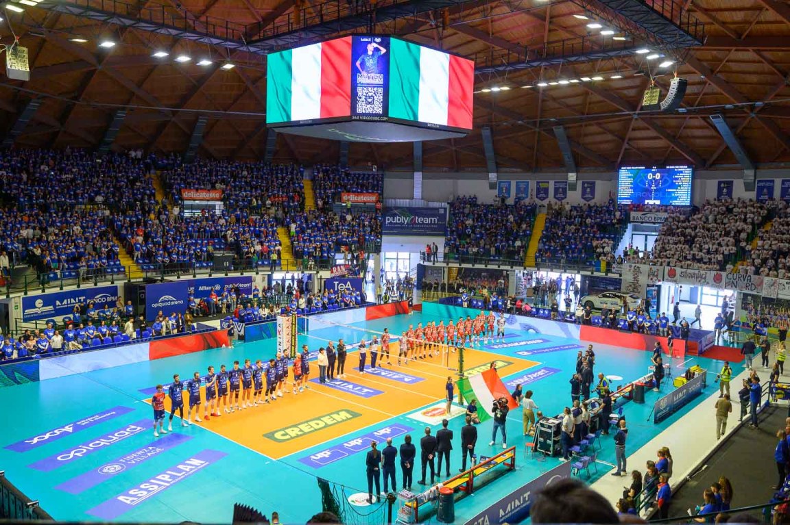 Mint Vero Volley MONZA vs Sir Susa Vim PERUGIA, Gara 2 Finale Scudetto Play-Off Superlega Credem Banca - Campionato italiano di Pallavolo Maschile - Volley Volleyball presso Opiquad Arena Mona IT, 21 aprile 2024. Foto: MICHELE BENDA [riferimento file: 2024-04-21/_MB66538-2]