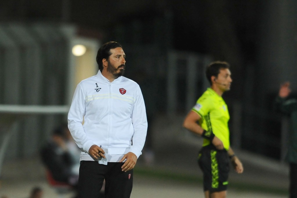 Vis Pesaro Perugia Calcio mister Alessandro Formisano 7oz.-RIPRODUZIONE VIETATA