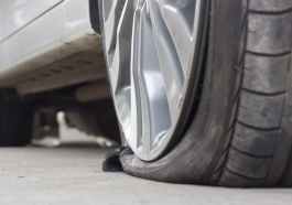 Uno pneumatico tagliato (foto da internet)