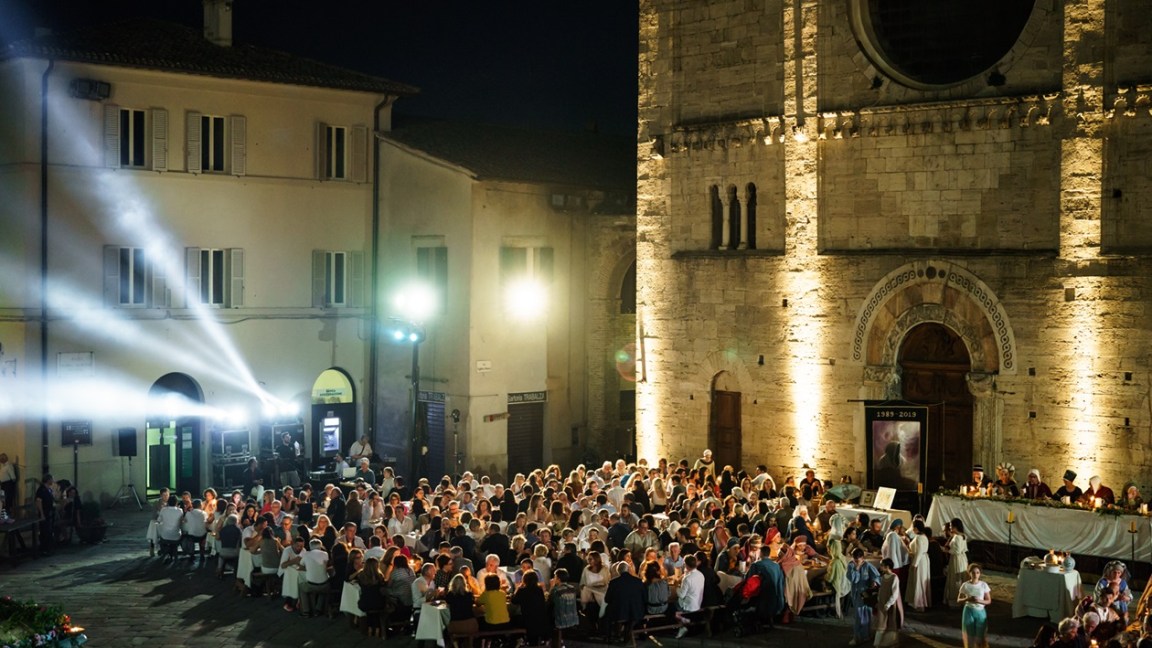 banchetto medievale Bevagna