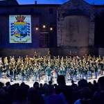 02/07/2013 Spoleto 56, Festival Dei 2 Mondi. Teatro Romano. Nella foto il concerto della Banda della Guardia di Finanza