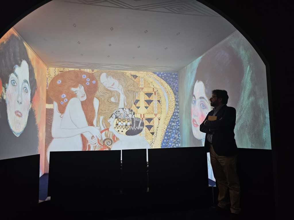 Klimt Le tre età alla Gnu