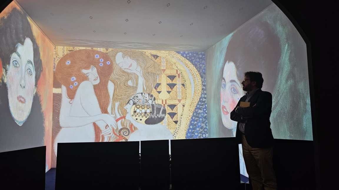 Klimt Le tre età alla Gnu