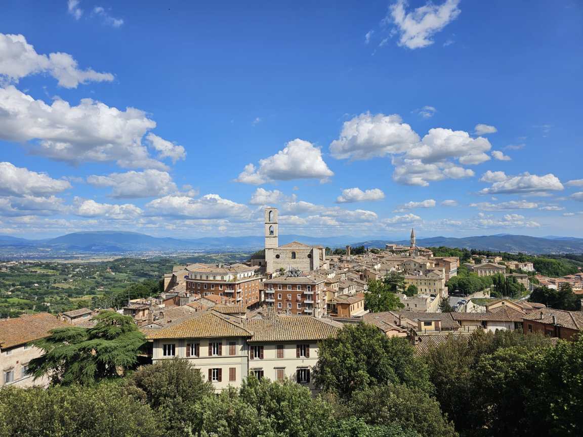 Perugia panorama