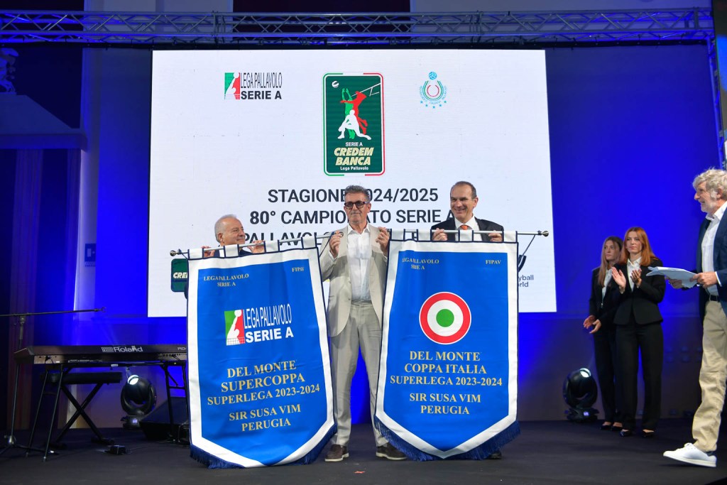 Presentazione 80º Campionato di Superlega 2024/25 presso Zanhotel & Meeting Centergross Bologna IT, 18 luglio 2024. Foto: Michele Benda [riferimento file: 2024-07-18/_MB57804]