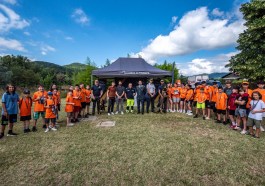 Foto di gruppo per i partecipanti di "Io sono la protezione civile" (foto di Paolo Ippoliti)