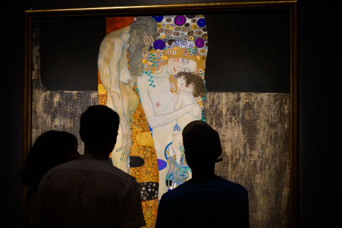 La mostra di Klimt alla Galleria nazionale dell'Umbria (foto di Marco Giugliarelli)