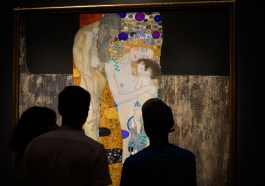 La mostra di Klimt alla Galleria nazionale dell'Umbria (foto di Marco Giugliarelli)