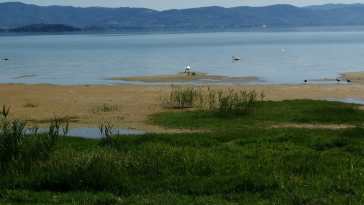lago Trasimeno secca