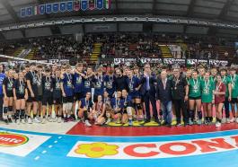 Volley Umbria Final Four - ITS Umbria Academy presso PalaBarton Perugia IT, 22 ottobre 2024. [ID: 20241022/_MB56309-Pano] Foto: Michele Benda