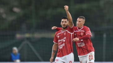 Perugia-Ascoli Montevago festeggia il gol della vittoria FOTO SETTONCE RIPRODUZIONE VIETATA