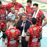 Angelo LORENZETTI durante Itas TRENTINO vs Sir Susa Vim PERUGIA, 5ª giornata girone di andata regular season Superlega Credem Banca - Campionato italiano di Pallavolo Maschile - Volley Volleyball presso Il T Quotidiano Arena Trento IT, 27 ottobre 2024. Foto: Marco Trabalza [riferimento file: 2024-10-27/TNPG1-25]