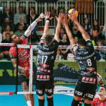 Sonepar PADOVA vs Sir Susa Vim PERUGIA, 2ª giornata girone di andata regular season Superlega Credem Banca - Campionato italiano di Pallavolo Maschile - Volley Volleyball presso Kioene Arena Padova IT, 6 ottobre 2024. [ID: 20241006/_MG_9278] Foto: PAOLO MICCOLI