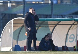 Pontedera-Perugia mister Zauli FOTO SETTONCE RIPRODUZIONE VIETATA