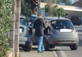 sosta selvaggia via della Pallotta