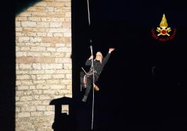 Befana vigili del fuoco Corciano_foto dei vigili del fuoco