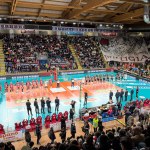 Cucine Lube CIVITANOVA vs Sir Susa Vim PERUGIA, 17ª giornata (6ª di ritorno) regular season Superlega Credem Banca - Campionato italiano di Pallavolo Maschile - Volley Volleyball presso PalaBarton Perugia IT, 19 gennaio 2025. Foto: [riferimento file: 2025-01-19/IMG_4311]