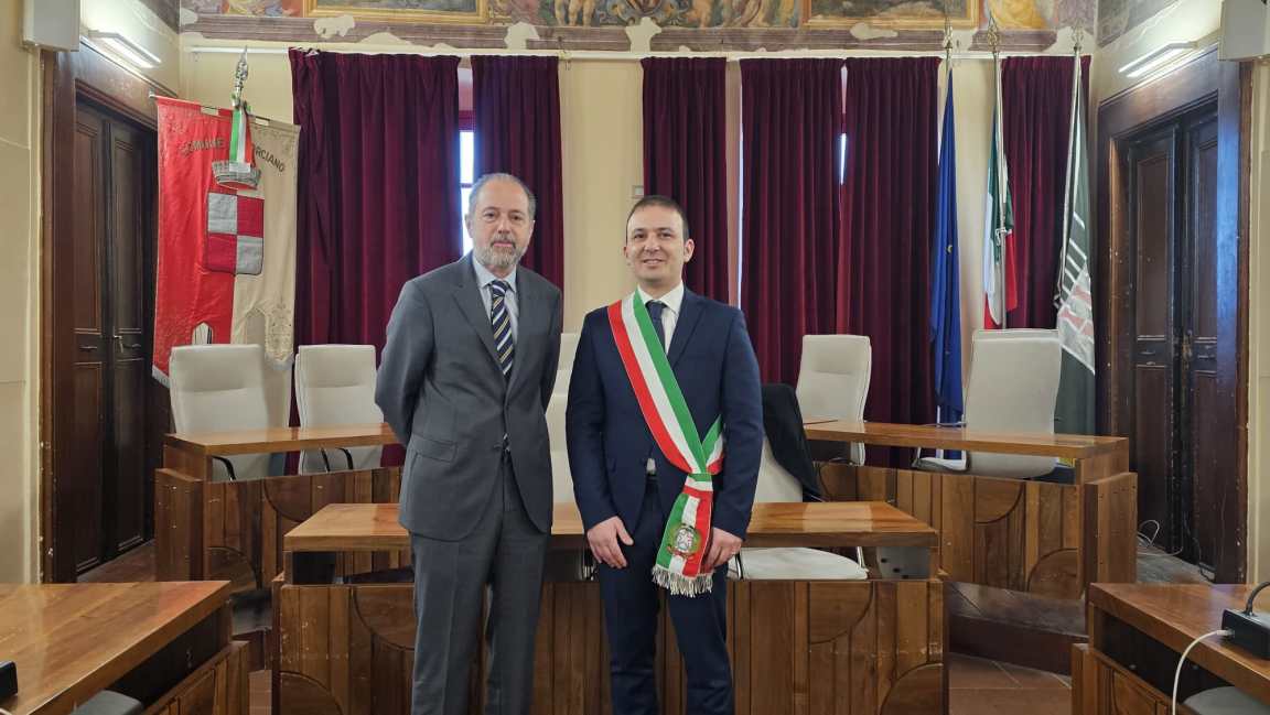 incontro sindaco Pierotti e questore Sallustio