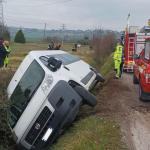 san nicolò pulmino fuori strada