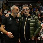 Gas Sales Bluenergy PIACENZA vs Sir Susa Vim PERUGIA, 22ª giornata (10ª di ritorno) regular season Superlega Credem Banca - Campionato italiano di Pallavolo Maschile - Volley Volleyball at PalaBancaSport Piacenza IT, 2 marzo 2025. Photo ©2025 Michele Benda