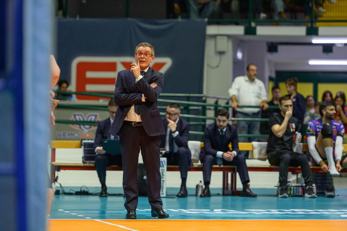 Mint Vero Volley MONZA vs Sir Sicoma Monini PERUGIA, Quarter-final - CEV Champions League Volley 2025 | Men at Opiquad Arena Monza IT, 11 marzo 2025. Photo ©2025 Michele Benda