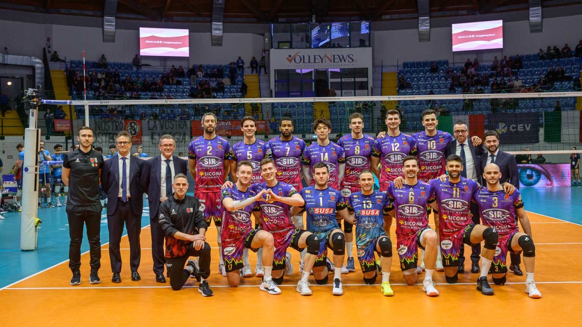 Mint Vero Volley MONZA vs Sir Sicoma Monini PERUGIA, Quarter-final - CEV Champions League Volley 2025 | Men presso Opiquad Arena Monza IT, 11 marzo 2025. Foto: Michele Benda [riferimento file: 2025-03-11/_MB68837]