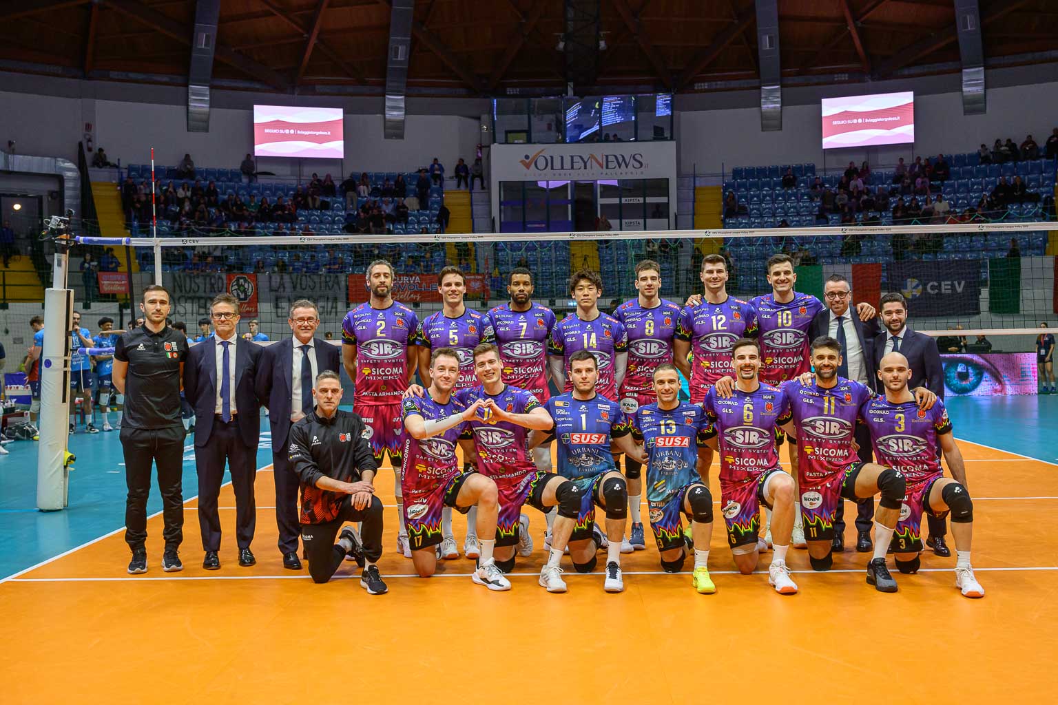 Mint Vero Volley MONZA vs Sir Sicoma Monini PERUGIA, Quarter-final - CEV Champions League Volley 2025 | Men presso Opiquad Arena Monza IT, 11 marzo 2025. Foto: Michele Benda [riferimento file: 2025-03-11/_MB68837]