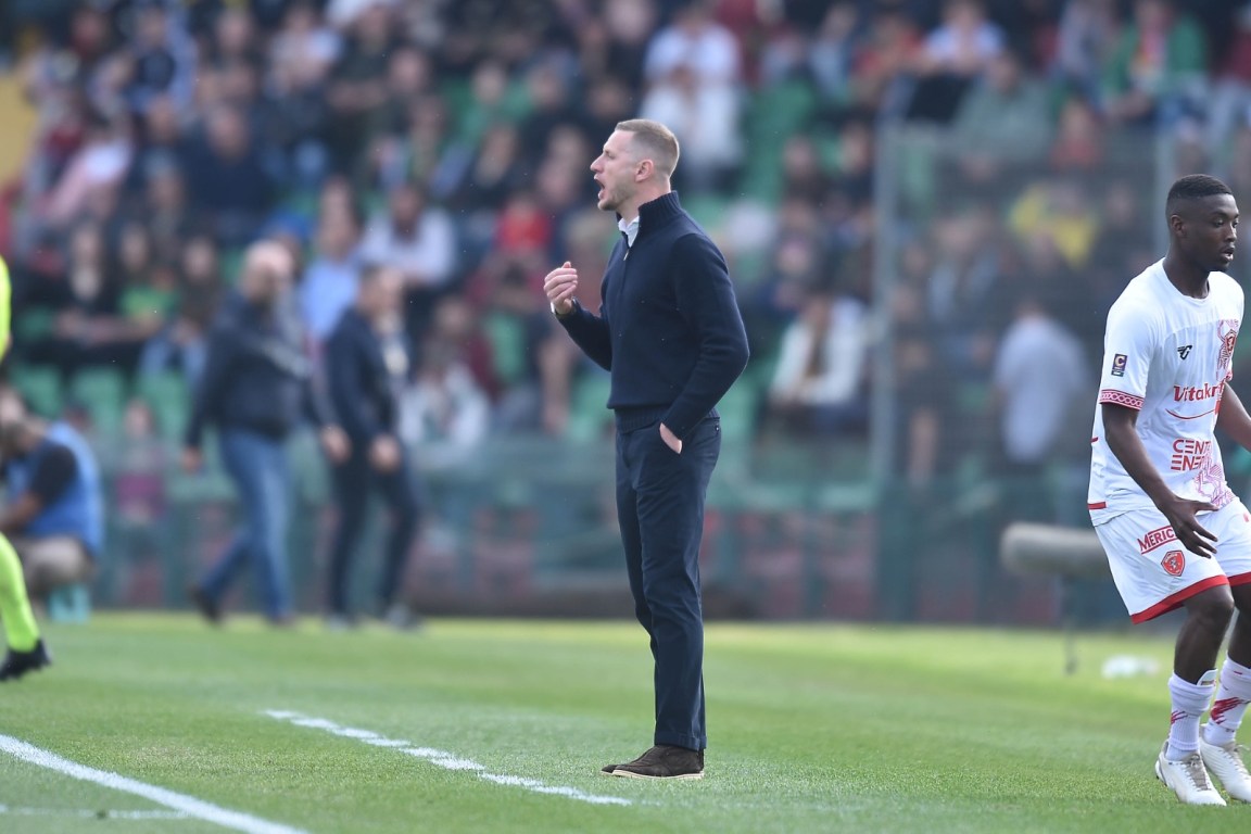 Ternana-Perugia il mister delle Fere Ignazio Abate 7oz.-RIPRODUZIONE VIETATA